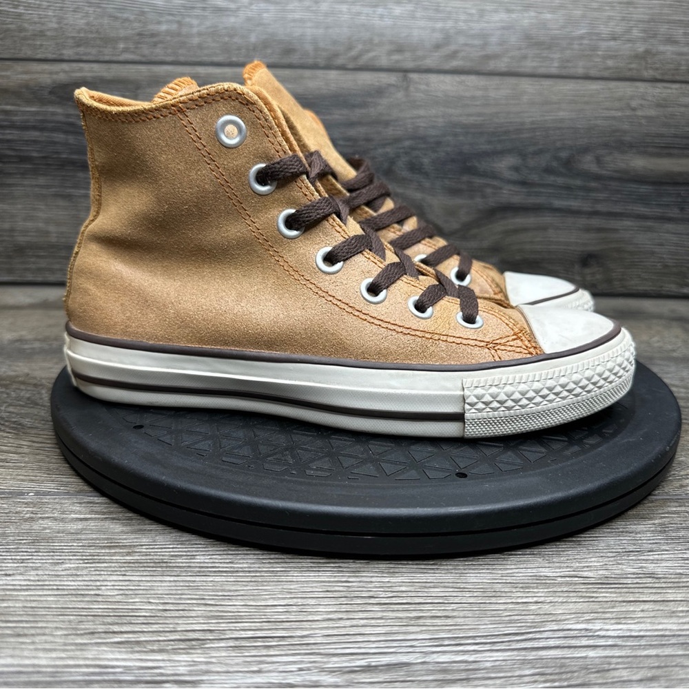 Converse Tan High-Top Sneakers